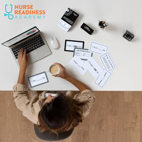 Nurse Readiness Academy flashcards practice problems for confident test prep