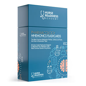 Nurse Readiness Academy mnemonics and acronyms simplify pharmacology concepts for quick recall