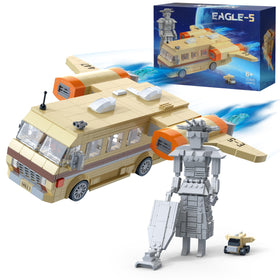 Nutain Mega Maid Eagle 5 front view, ideal for desk display and inspiring space fan imagination.
