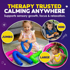 Nutty Toys Pop Tubes - box included and ready to gift or display on a shelf.