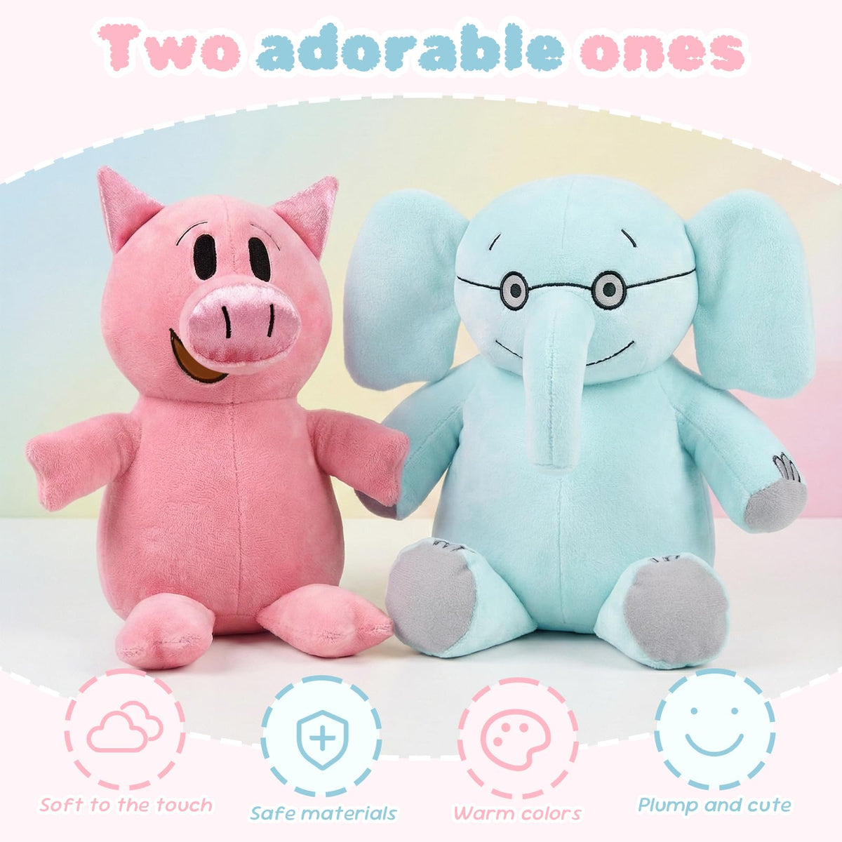 NUWDYSNN bedtime buddies decorate beds, shelves, and nurseries.