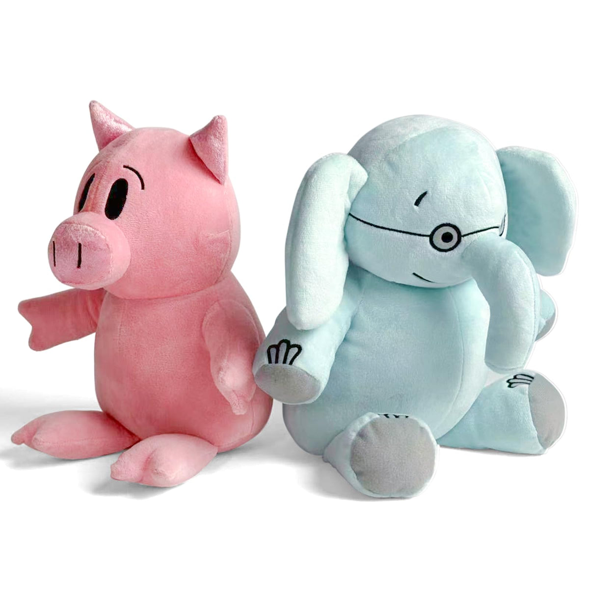 NUWDYSNN elephant 13-inch plush, soft and comforting reading buddy for kids.