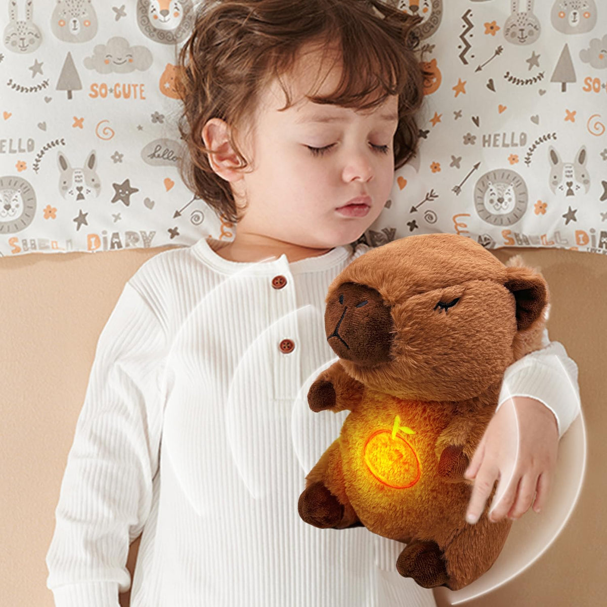 NXNYNZ Capybara cuddly companion ready for cozy hugs.