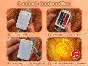 NXNYNZ Capybara four gear settings for customized sleep ambience.