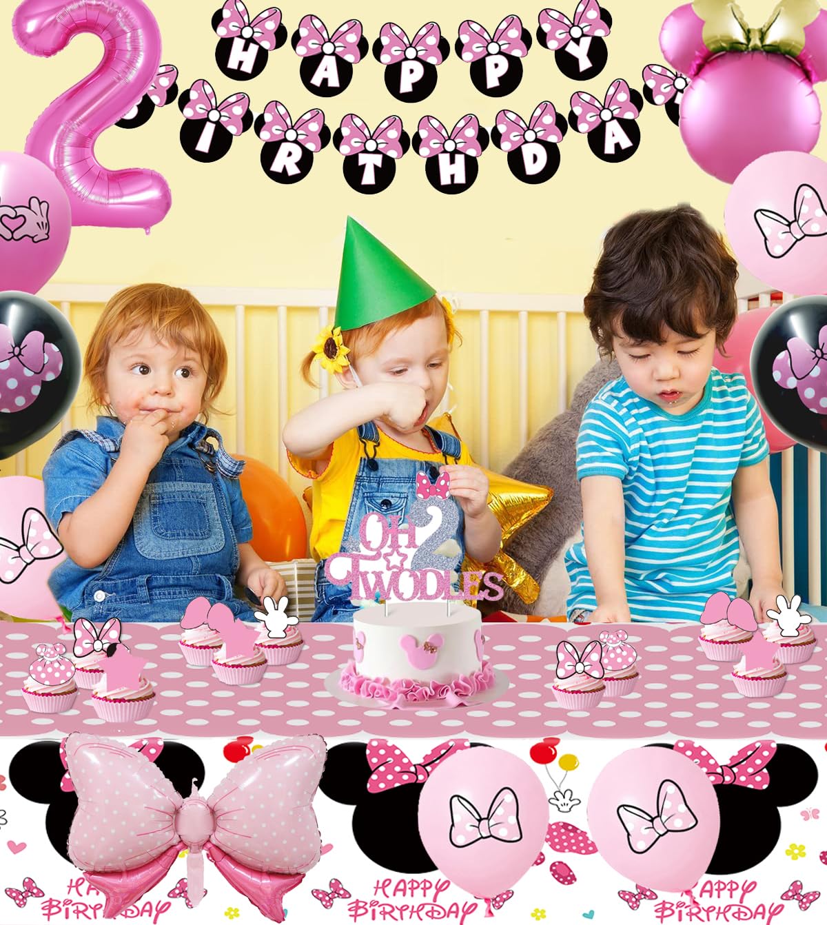 Nyhpar mouse head foil balloon adds cute characters to the scene