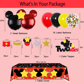 Nyhpar Twodles cake topper adds a cute focal point