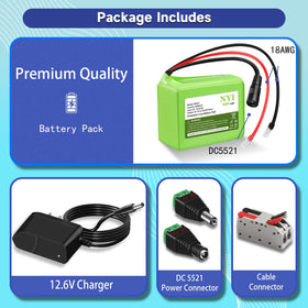 NYI versatile 12V power source for DIY electronics projects.