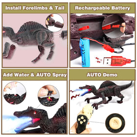 NYVEWIW Indominus Rex RC 2.4GHz connection supports stable control