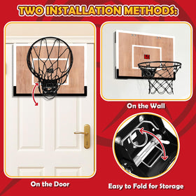 NZQXJXZ three mini-basketballs for versatile gameplay.