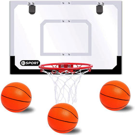 NZQXJXZ 24x16 backboard mounted on door for spacious kid-friendly play