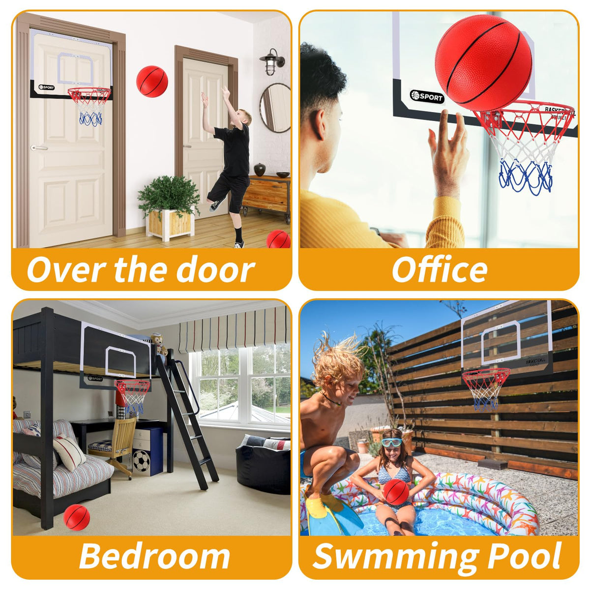 NZQXJXZ Upgrade two mini basketballs included for immediate play.