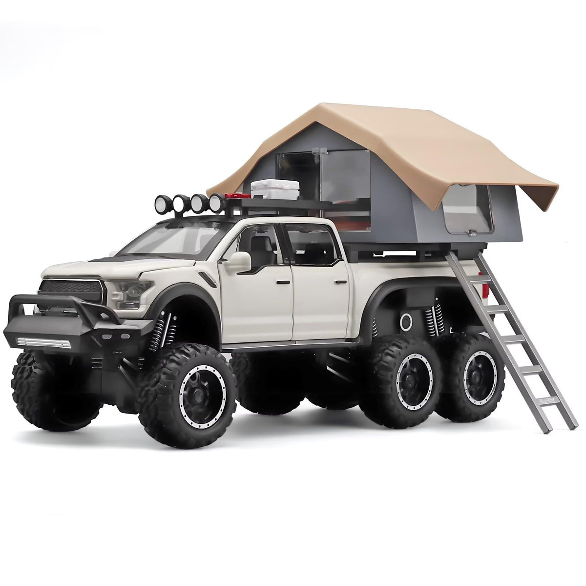 OANMYJJO F150 diecast truck front view, durable metal body for play