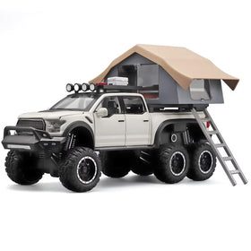 OANMYJJO F150 diecast truck front view, durable metal body for play