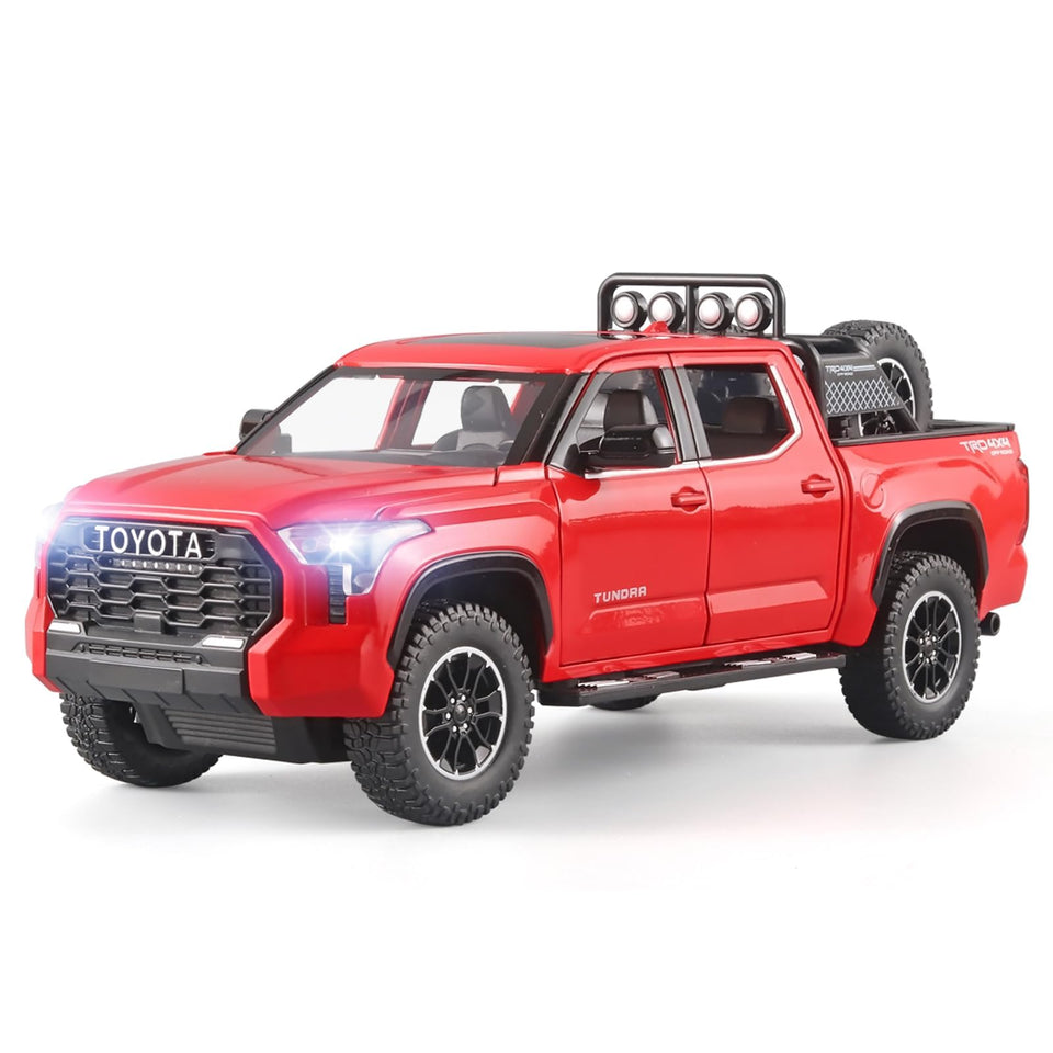 OANMYJJO Tundra diecast truck front view for collectors and display.