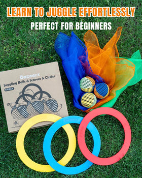 Oazoxcx beginner-friendly set supports progressive skill development in a group or solo.