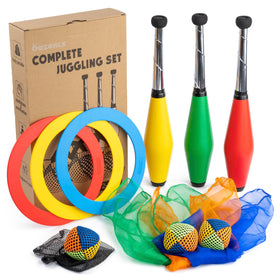 oazoxcx juggling kit beginner balls for smooth hand-eye coordination practice