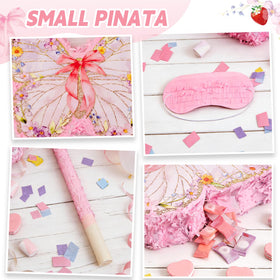OBBOLO butterfly pinata fill-friendly design for candy and small treats.