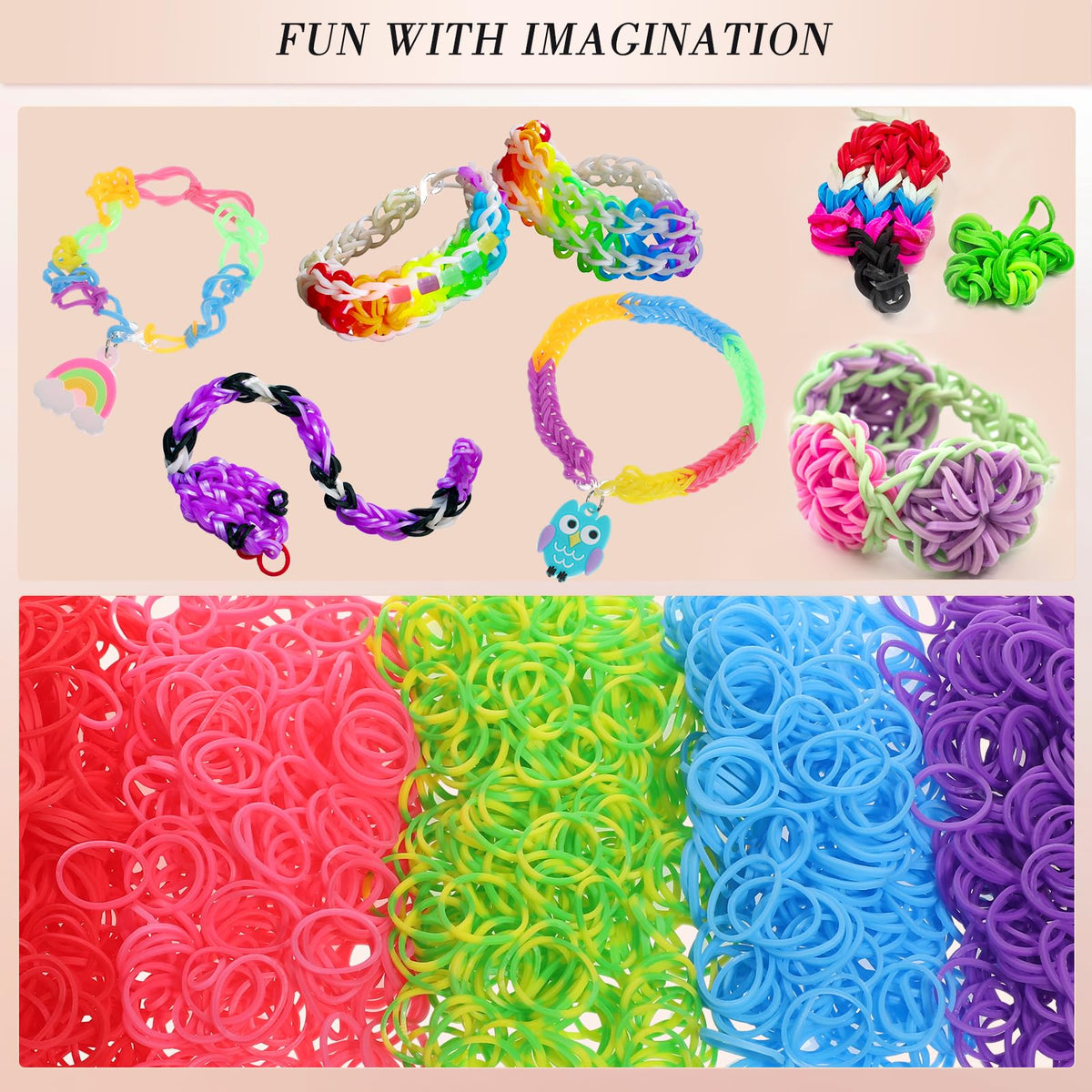 obeoby gift-ready bracelet kit ideal for family crafting sessions.