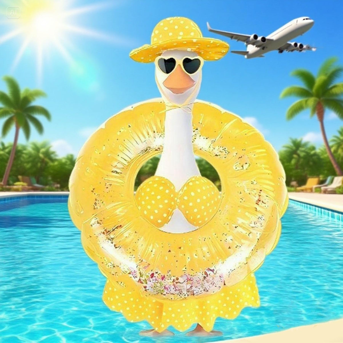 OBILAN elastic-fit design simplifies dressing your 23-inch goose