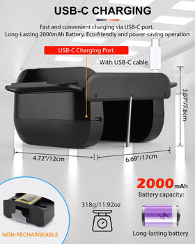 OBLITZON adjustable wings accommodate poker UNO and more card sizes.