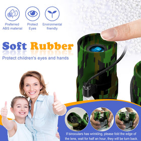 OBUBY kid-friendly center focus knob allows quick adjustments.