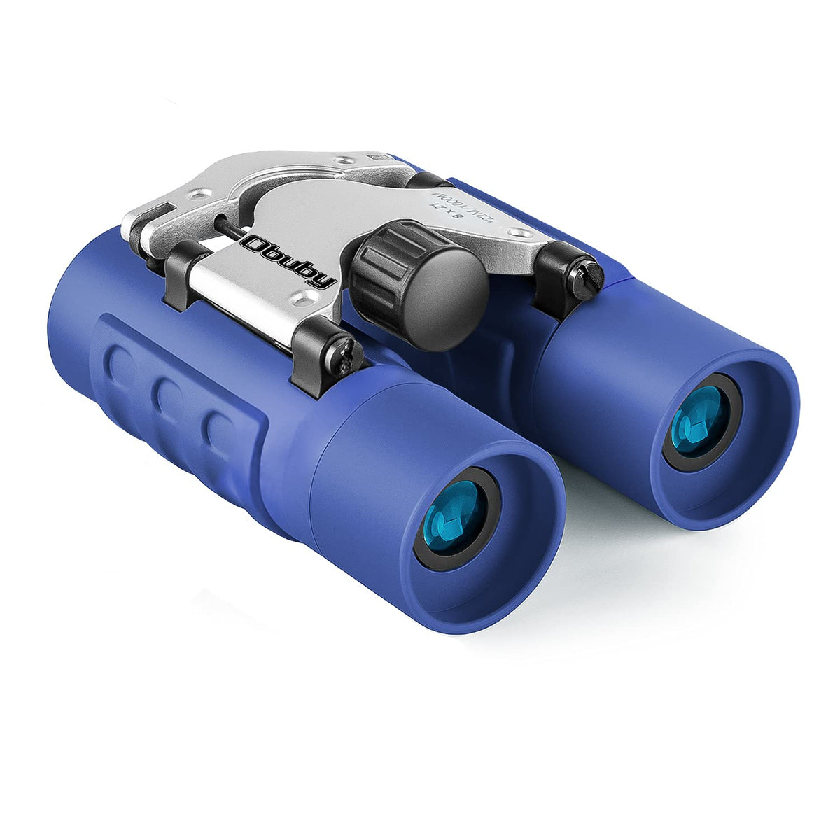 OBUBY kids binoculars 8x21 blue body for outdoor bird watching