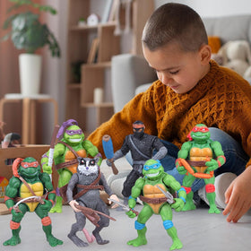 OBXAVV turtles unboxing experience showcasing figure quality
