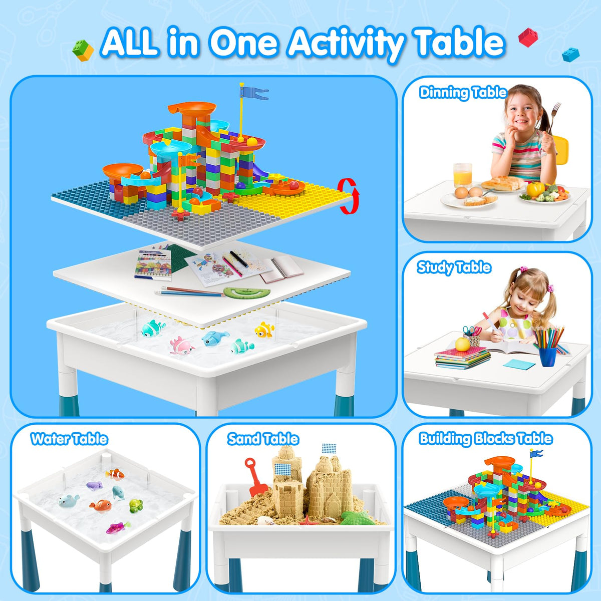 OCATO 152-piece blocks for creative STEM play and building.