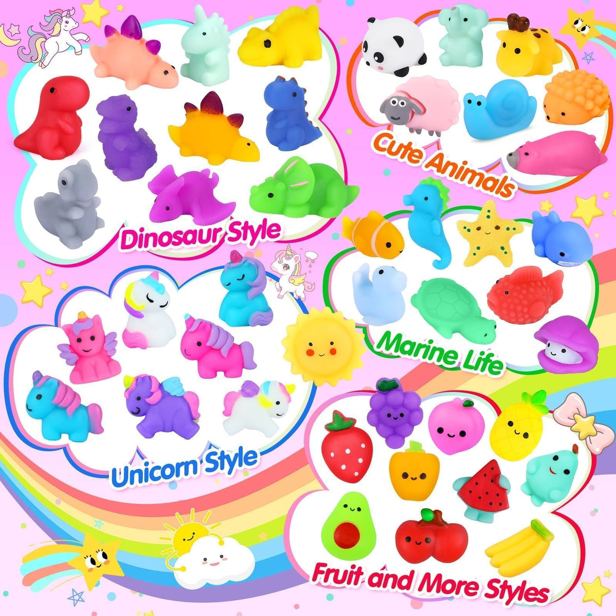 OCATO kawaii cat squishy for tactile play and stress relief in activities.