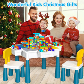OCATO marble run blocks table encourages hands-on problem solving.