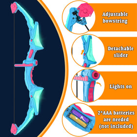 Ocditikl detachable target stand enables flexible indoor or outdoor play.