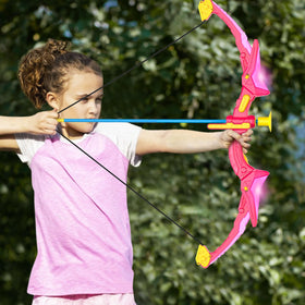 Ocditikl foam dart blaster in pink for safe, energetic play indoors.