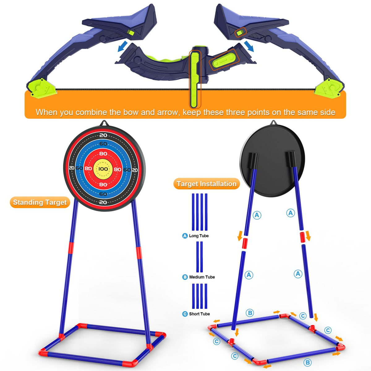 Ocditikl two play modes support standing and wall mounting