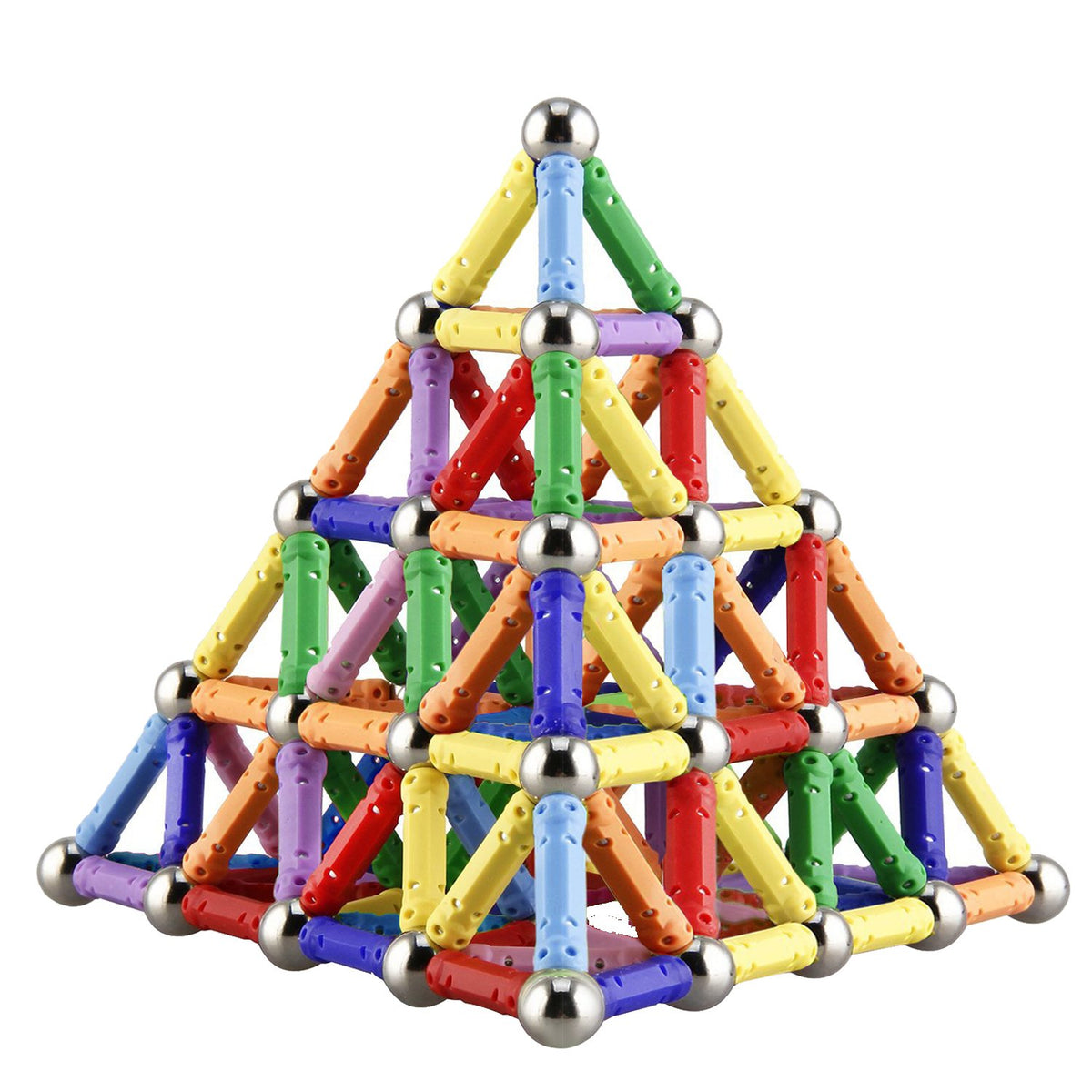 Ocensmice magnetic bars for building fun and STEM learning in homes and classrooms.