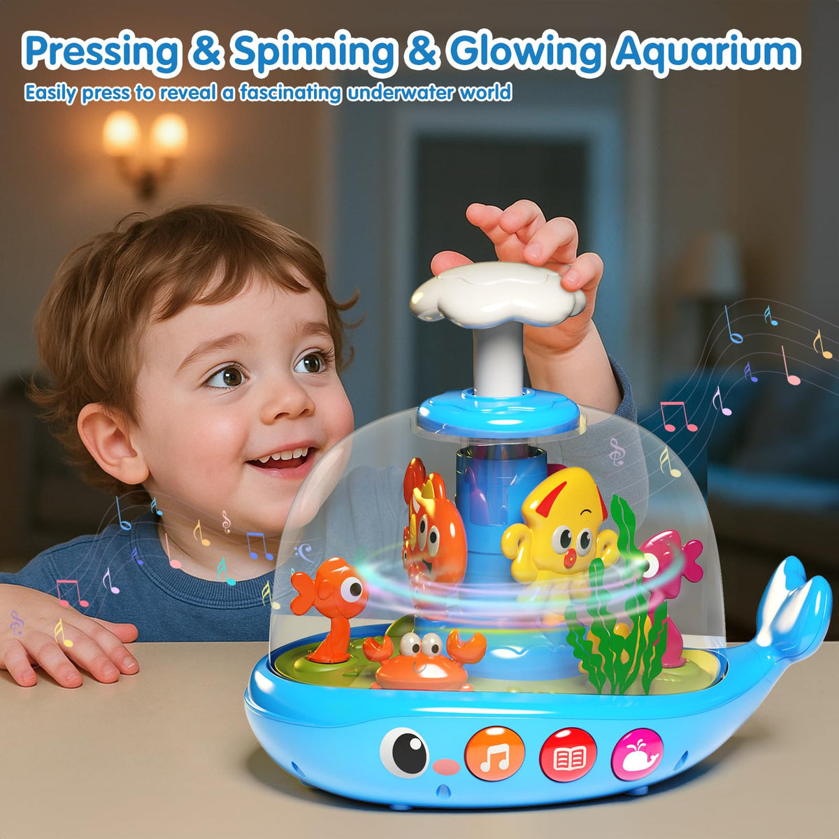 OCHIDO bilingual ocean mode offers language exposure during play