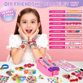 OCHIDO bracelet knitter with hidden compartment keeps all accessories neatly in reach.