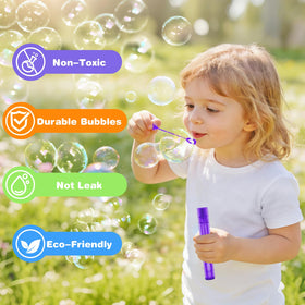 OCHIDO mini bubble solution 0.2 oz per wand for endless bubbles