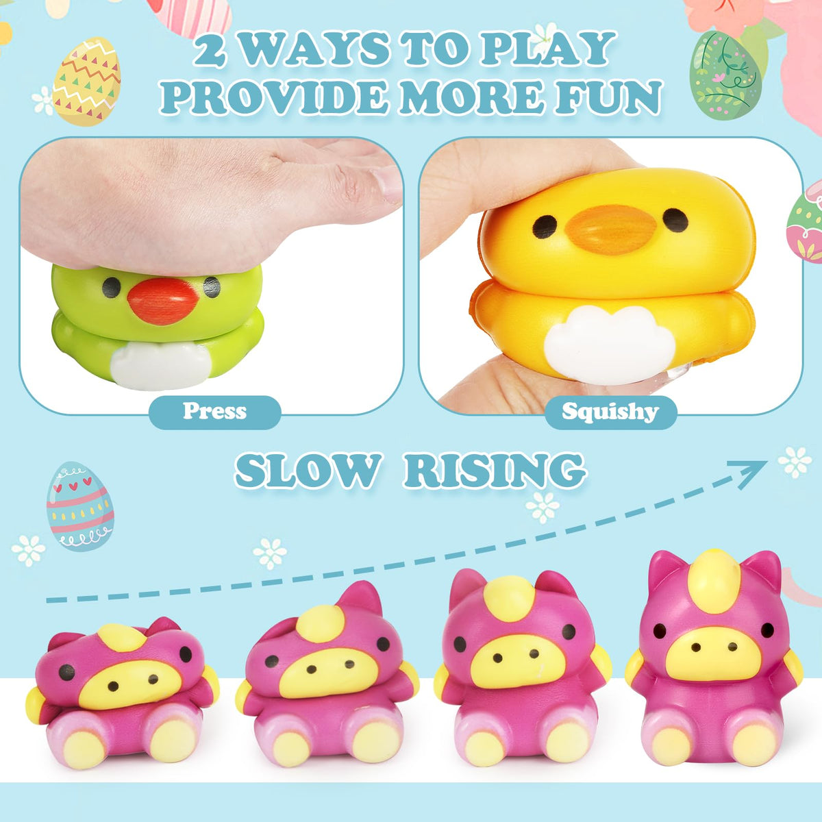 OCHIDO Easter egg fillers spark joyful discoveries for kids.