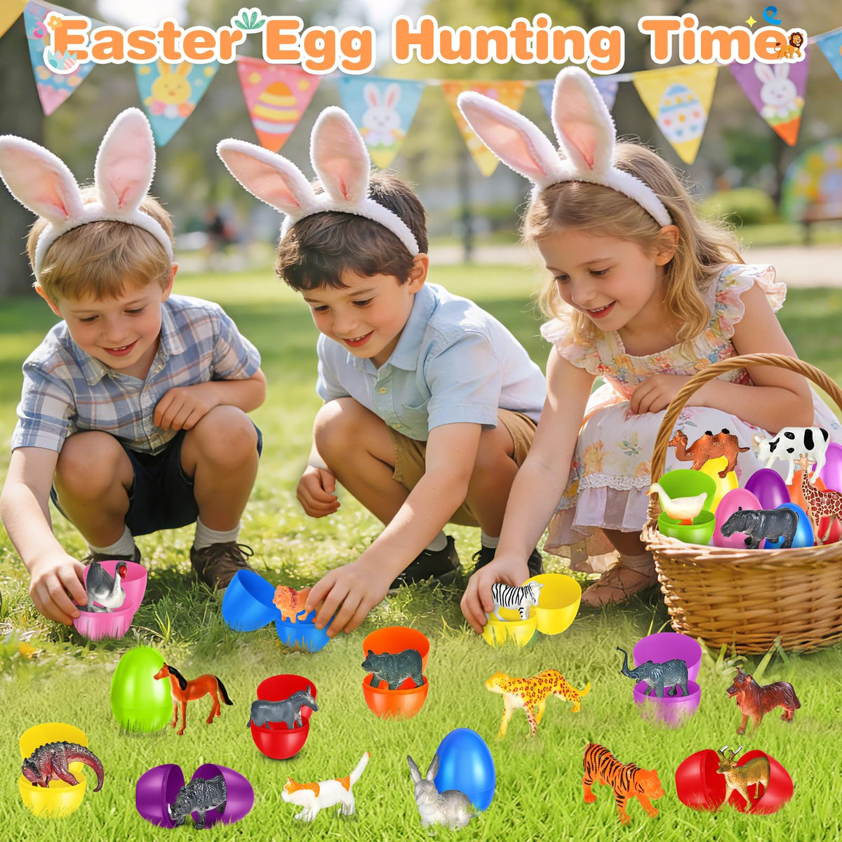 OCHIDO egg hunt supplies enhance party atmosphere and excitement