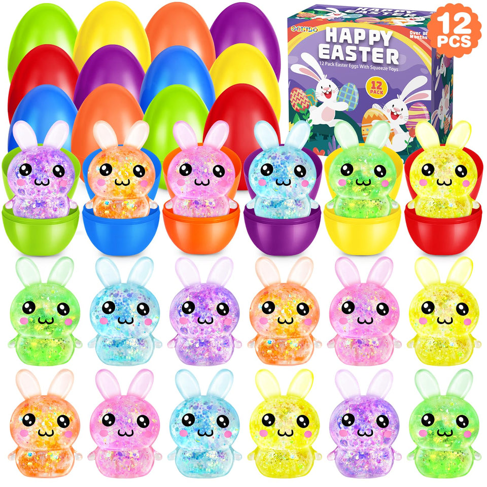 OCHIDO Easter eggs 12-pack ready for colorful discoveries and playful surprises.