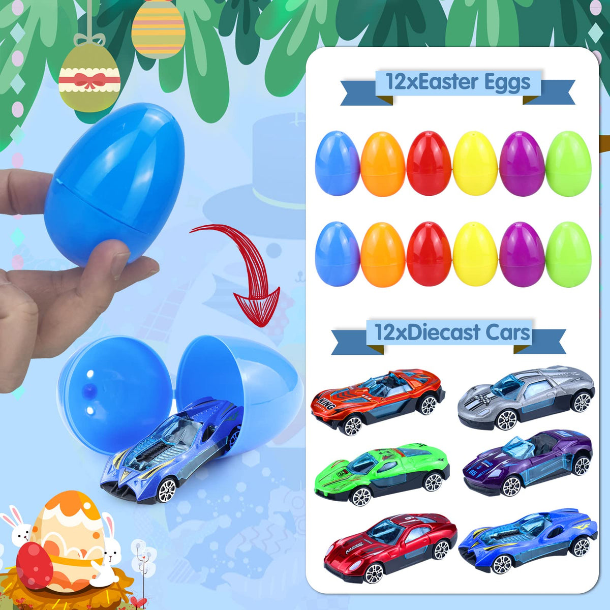 OCHIDO Easter party-favor supplies spark festive activities and decorations.
