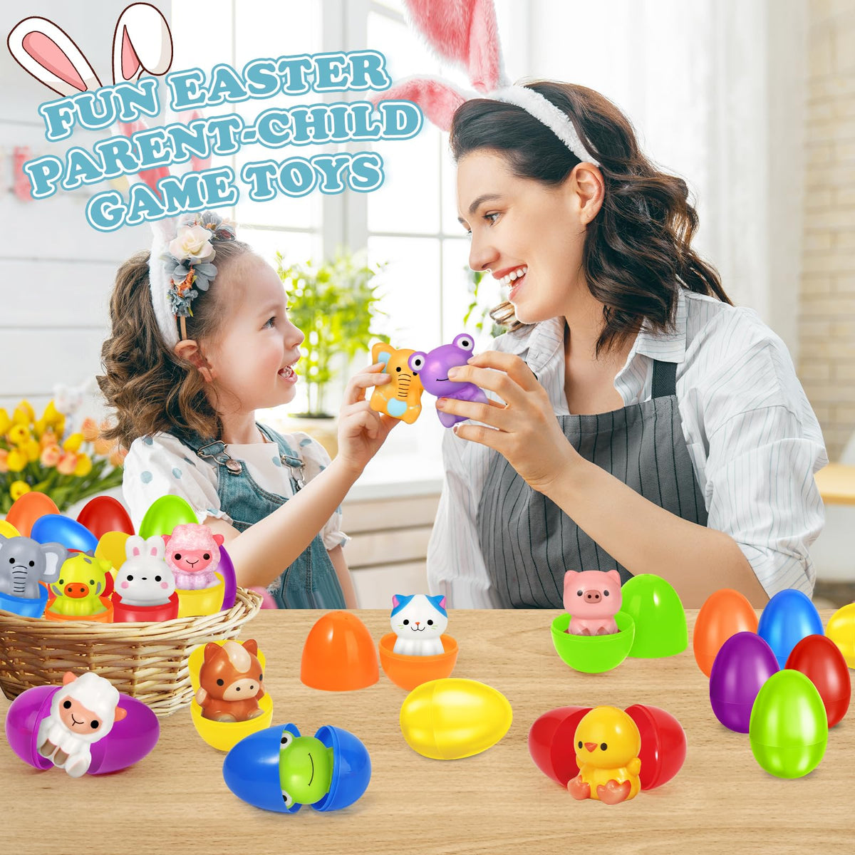 OCHIDO Easter party favors enhance classroom prizes with interactive toys.