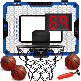 OCHIDO indoor basketball hoop with scoreboard enhances home play and scoring.