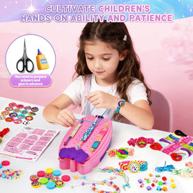 OCHIDO illustrated instructions guide kids through crafting steps.