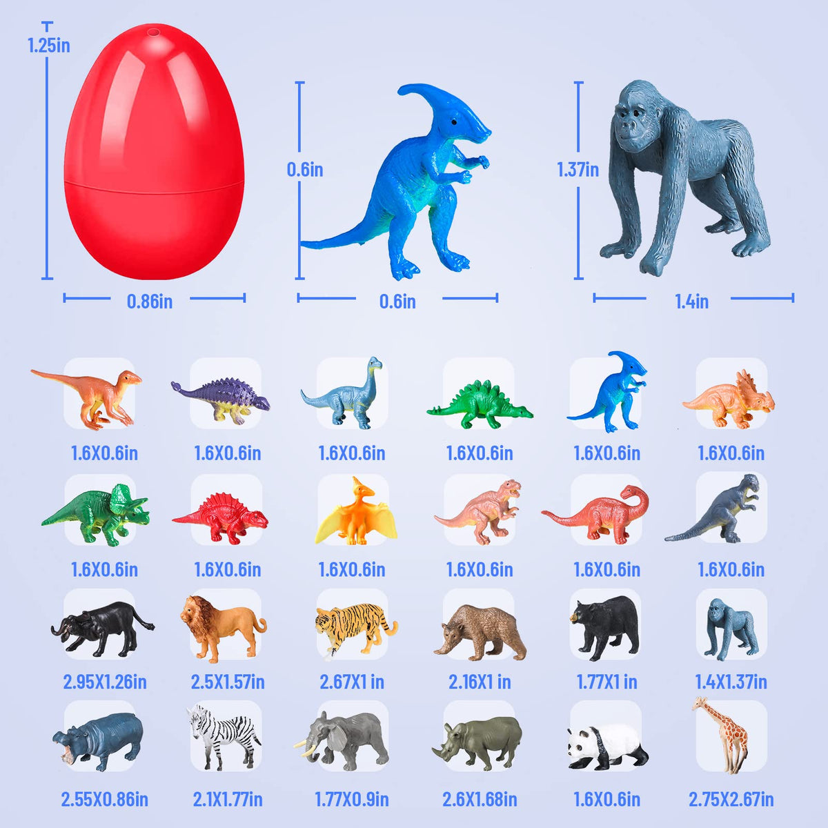 OCHIDO egg-hunt dinosaurs create memorable outdoor games.