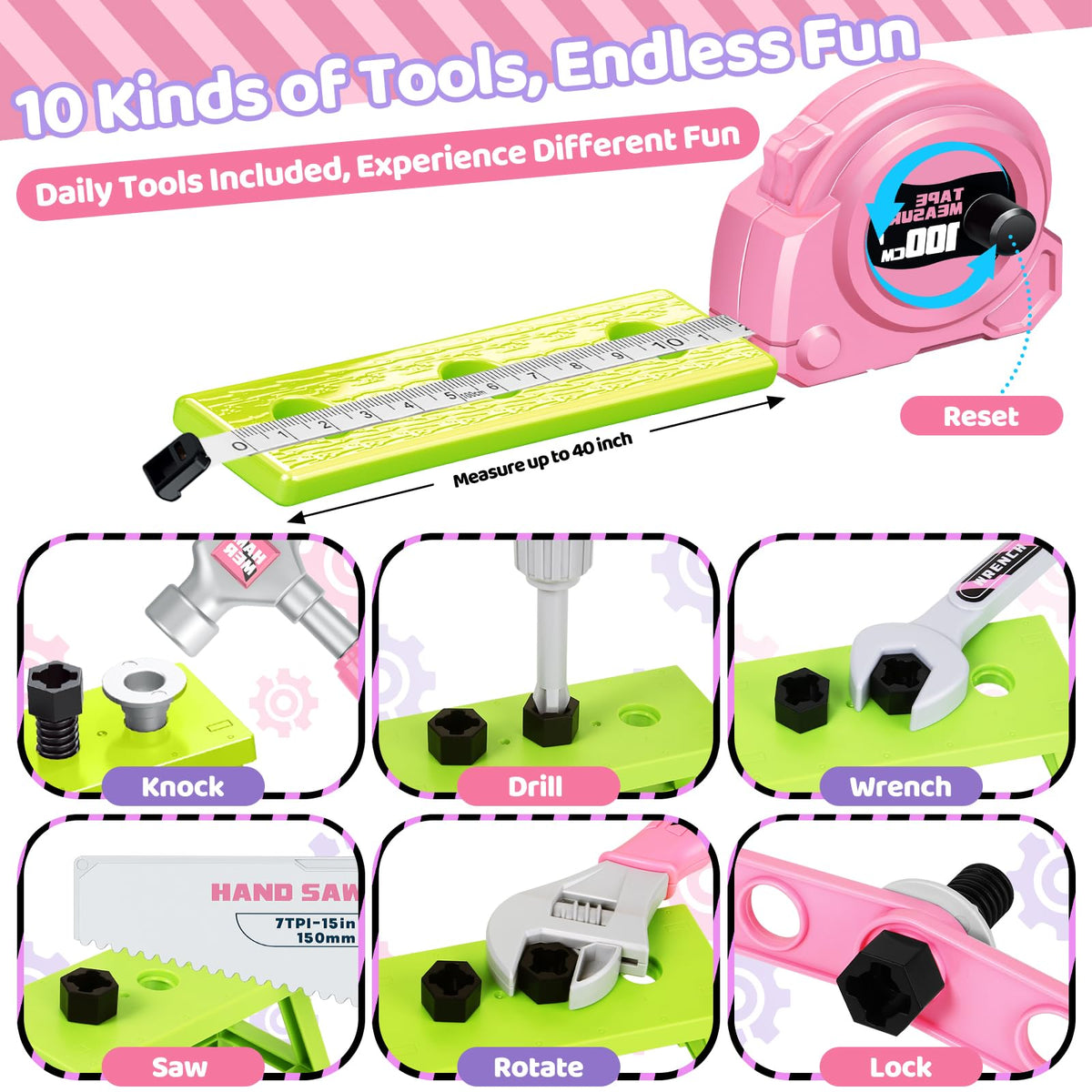 OCHIDO hammer complements other child-friendly tools for early motor skills
