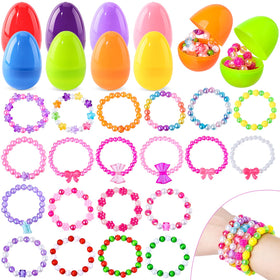 OCHIDO prefixed Easter eggs with bracelets are ready for egg hunts.