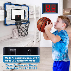 OCHIDO shatterproof backboard withstands energetic games without cracking.