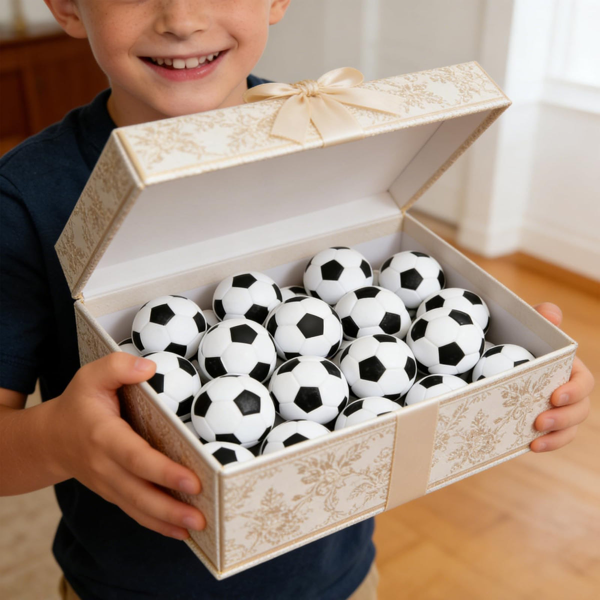 OCJEKSA party décor: 48-pack of mini balls for sports-themed celebrations.