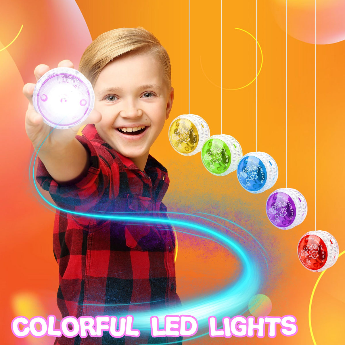 Octaday beginner-friendly yoyo close-up highlights lightweight plastic construction.